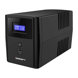 Источник бесперебойного питания Ippon Smart Power Pro II Euro 1200 720Вт 1200ВА черный 1029740
